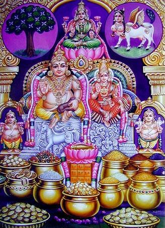 Kubera and Consort