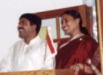 Mr. Ajeet Kumar and his wife Mrs. Nisha Yadav