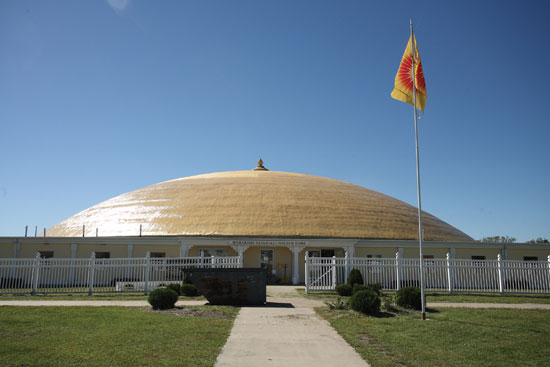 Maharishi Golden Domes at MUM