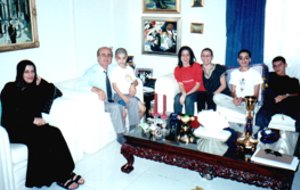 The Hindash Family in Dubai